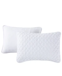 Closeout! Videri Home Diamond Stitched 3 Piece Quilt Set, King