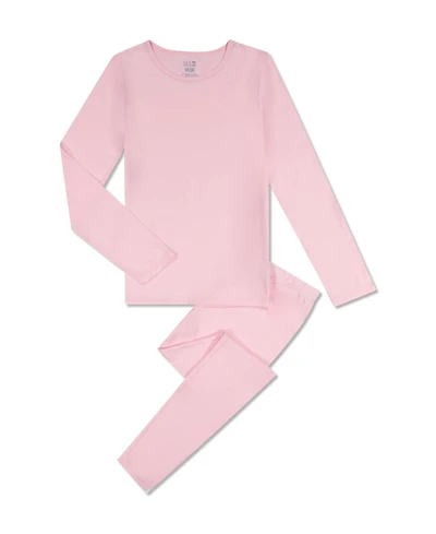 Max & Olivia Little Girls Top and Pants Base Layer Set, 2 Piece