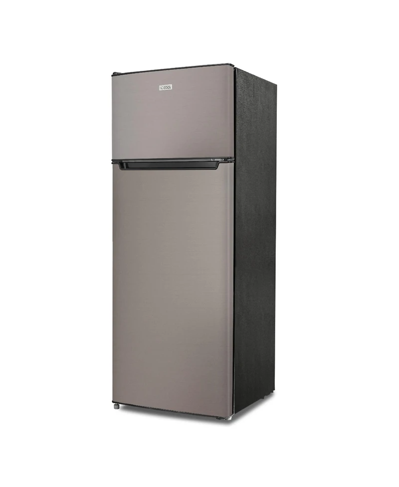 7.7 Cu.Ft. Top Mount Refrigerator - Stainless Steel