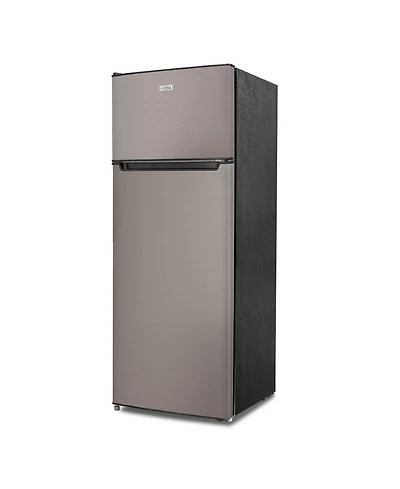 7.7 Cu.Ft. Top Mount Refrigerator - Stainless Steel
