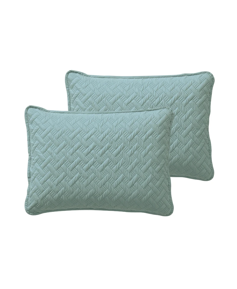 Vcny Home Nina Embossed 3-Pc.Quilt Set, King