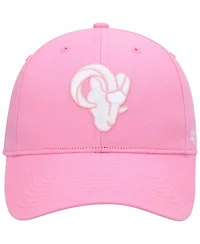 Big Girls '47 Brand Pink Los Angeles Rams Rose Mvp Adjustable Hat