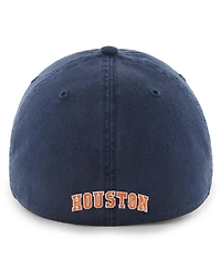 Men's '47 Brand Navy Houston Astros Cooperstown Collection Franchise Fitted Hat