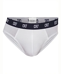 CR7 Men's Cotton Blend Briefs, Pack of 3