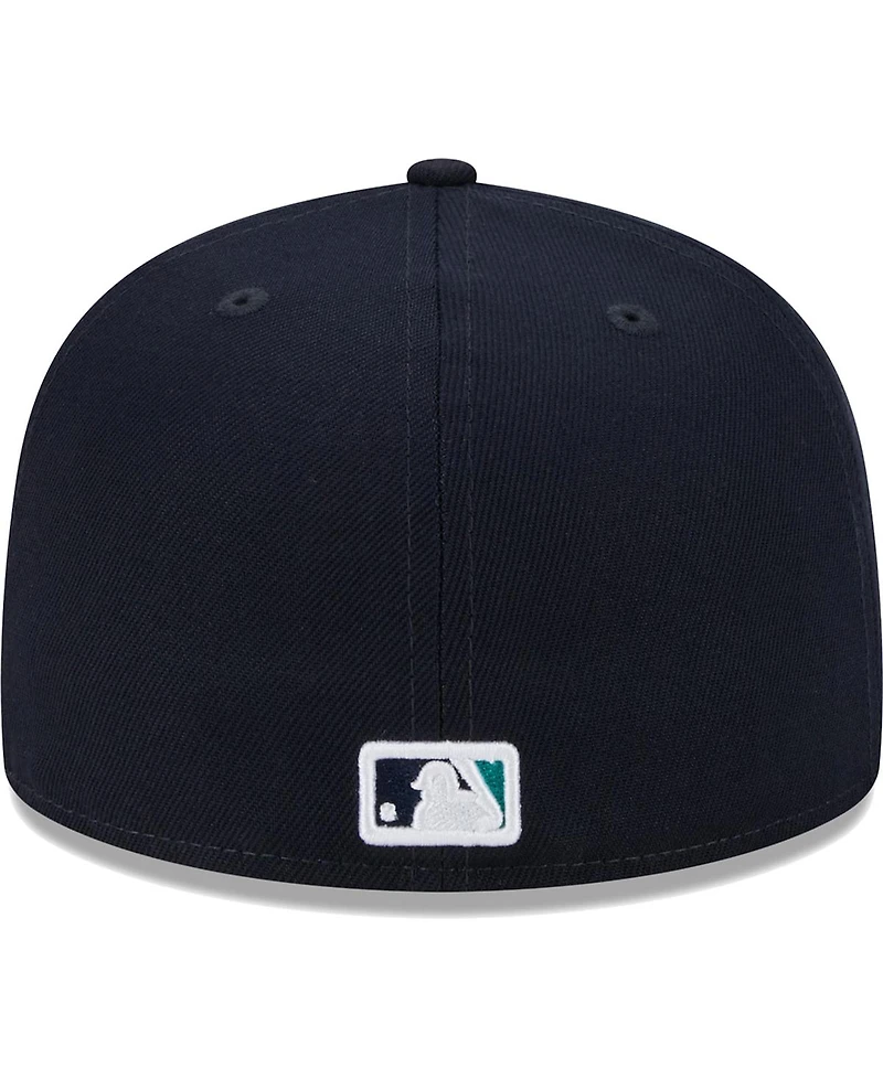 Men's New Era Navy Seattle Mariners 2001 Mlb All-Star Game Team Color 59FIFTY Fitted Hat