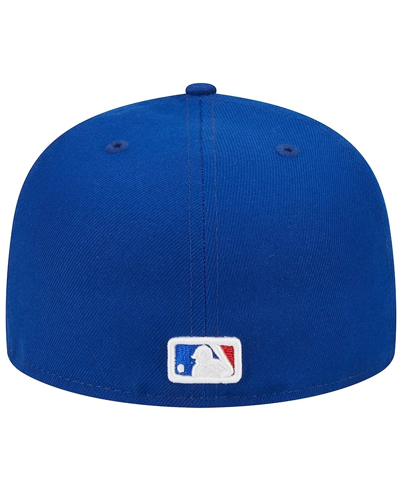Men's New Era Royal Chicago Cubs Alternate Logo 2016 World Series Team Color 59FIFTY Fitted Hat