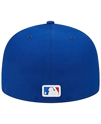 Men's New Era Royal Chicago Cubs Alternate Logo 2016 World Series Team Color 59FIFTY Fitted Hat