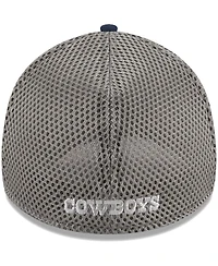 Men's New Era Navy, Graphite Dallas Cowboys Main Neo 39THIRTY Flex Hat