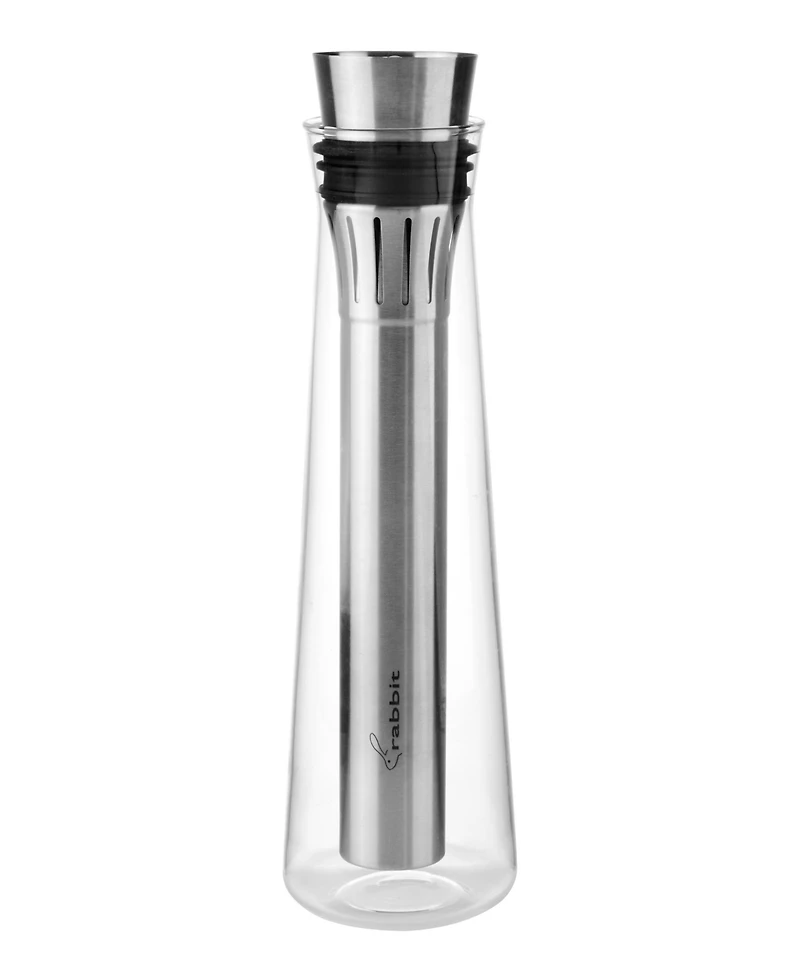 Rabbit Wine Chilling Carafe, Glass