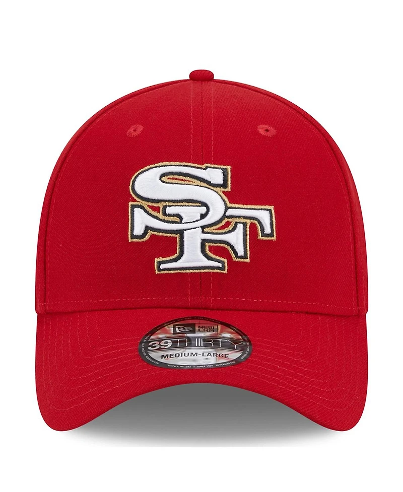 Men's New Era Scarlet San Francisco 49ers City Originals 39THIRTY Flex Hat