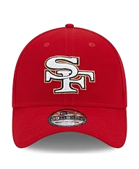 Men's New Era Scarlet San Francisco 49ers City Originals 39THIRTY Flex Hat