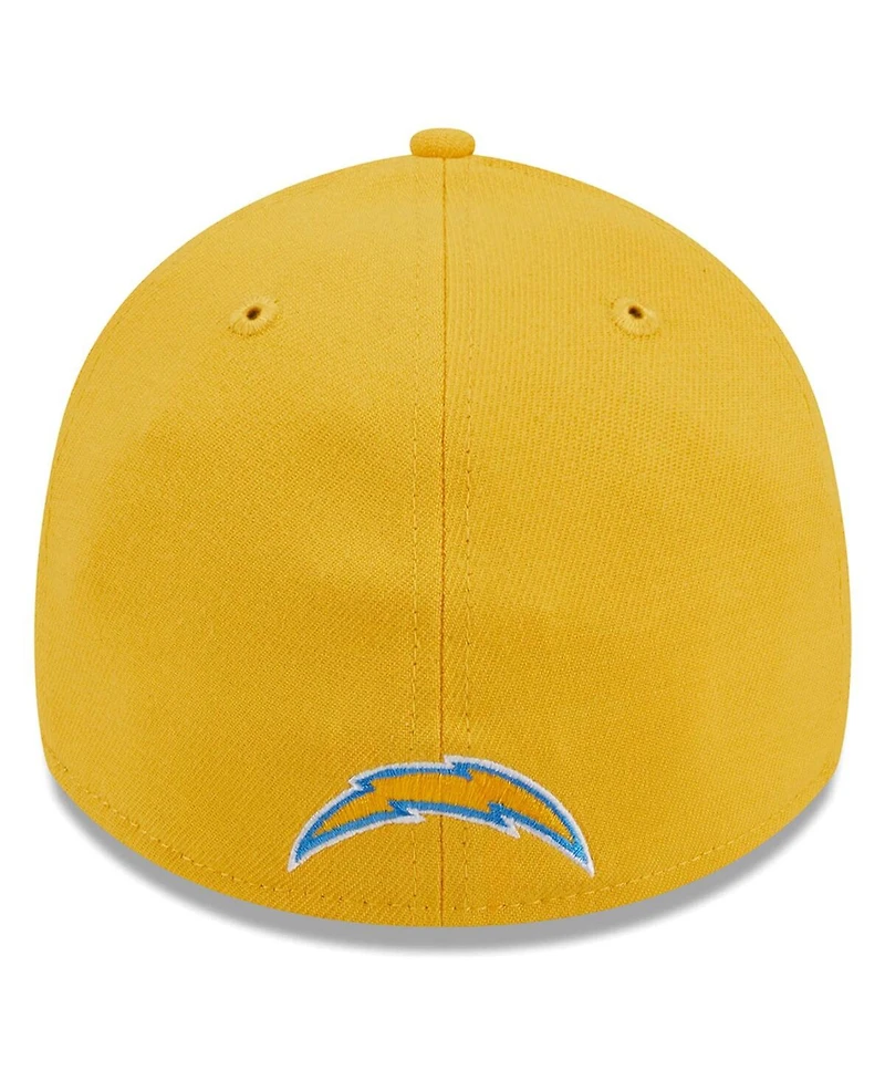 Men's New Era Gold Los Angeles Chargers City Originals 39THIRTY Flex Hat