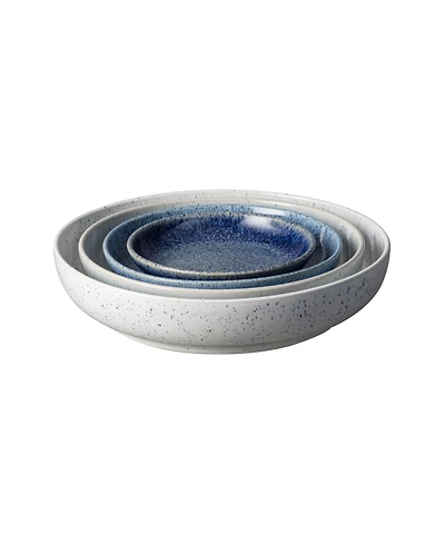Denby Studio Blue 4-Pc. Nesting Bowl Set