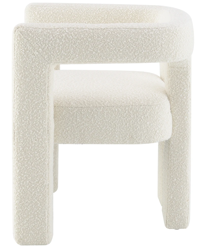 Abbyson Living Mandy 28" Boucle Fabric Dining Chair