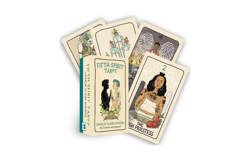 Fifth Spirit Tarot- A 78-Card Deck and Guidebook by Charlie Claire Burgess