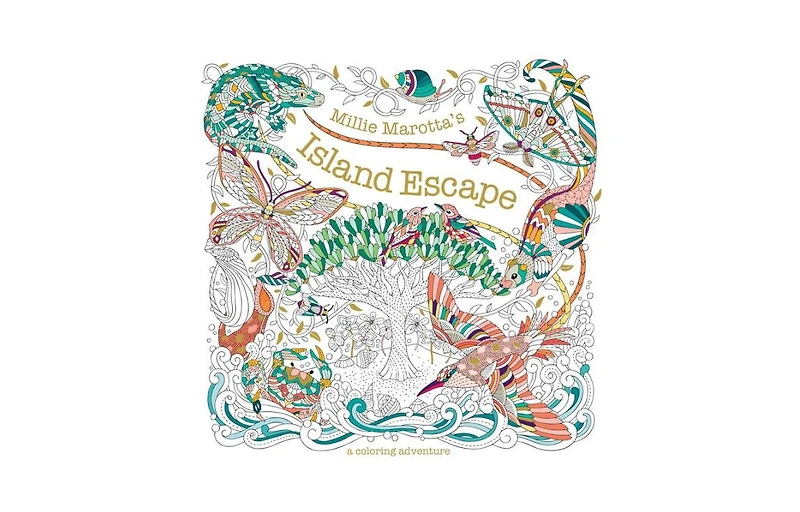 Millie Marotta's Island Escape- A Coloring Adventure by Millie Marotta