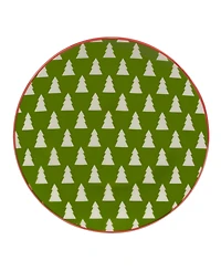Certified International Holiday Fun 6" Canape Plates Set of 6, Service for 6