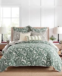 Levtex Bretton Woods Green Reversible Quilt Sets