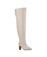 Fashion To Figure Women's Hayya Thigh High Boot - Wide Width