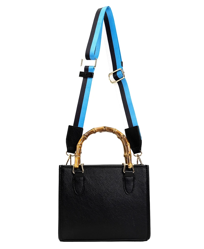 Like Dreams Kate Wooden Handle Western Strap Satchel
