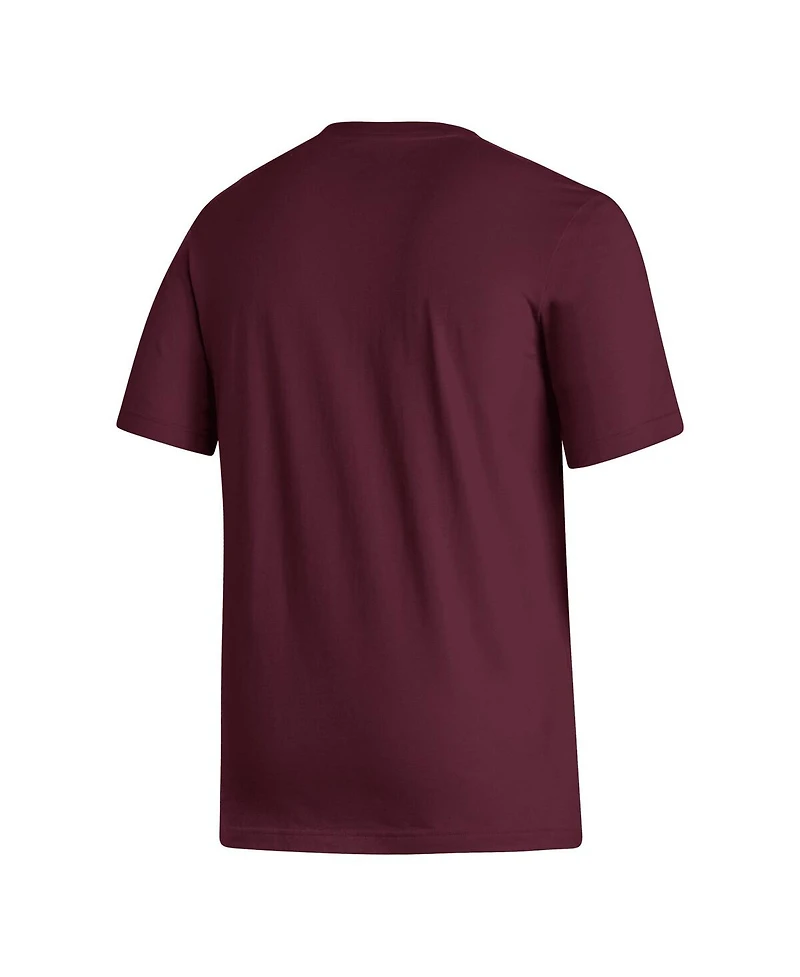 Men's adidas Maroon Mississippi State Bulldogs Head of Class Fresh T-shirt
