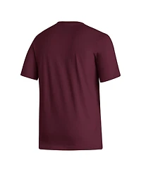 Men's adidas Maroon Mississippi State Bulldogs Head of Class Fresh T-shirt