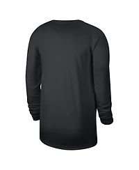 Men's and Women's Nike Black Brooklyn Nets 2023/24 Legend On-Court Practice Long Sleeve T-shirt