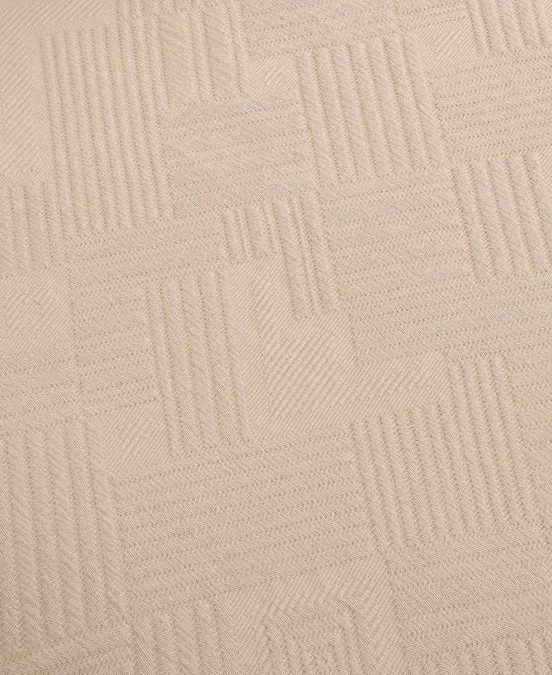 Superior Geometric Fret Textured Jacquard Matelasse All-Season -Piece Bedspread Set