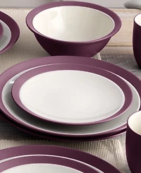 Noritake Colorwave Curve Set Of 4 Salad Plates, 8-1/2"