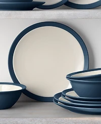 Noritake Colorwave Curve Set Of 4 Dinner Plate 11"