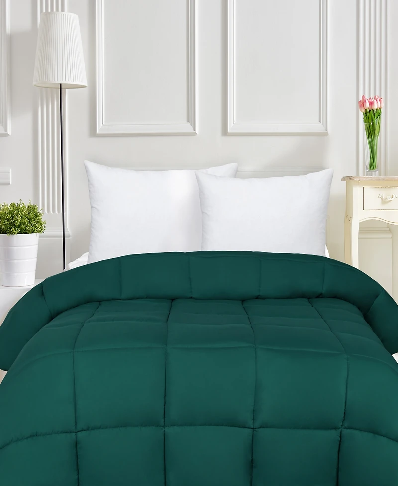 SuperiorBreathable All Season Down Alternative Comforter, Queen