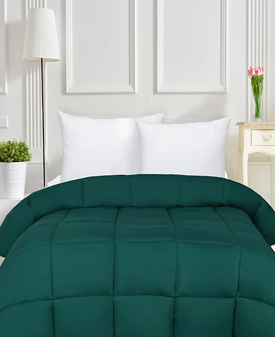 SuperiorBreathable All Season Down Alternative Comforter, Queen