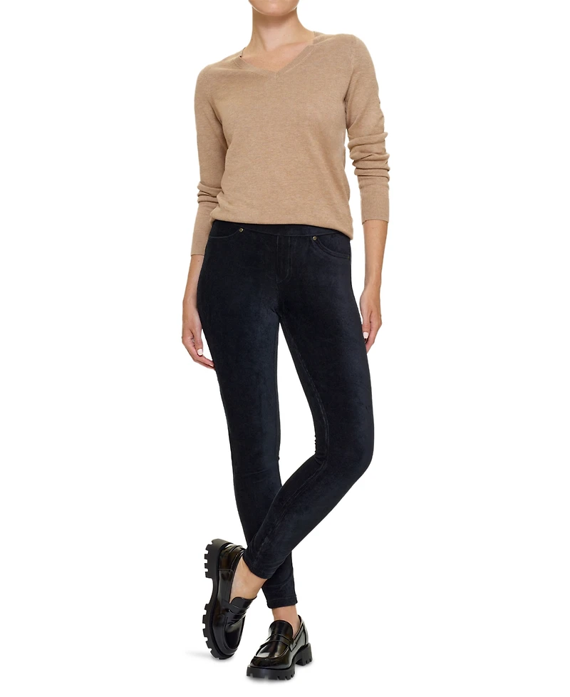 Hue Women's Straight Up Cool Classic Corduroy Leggings