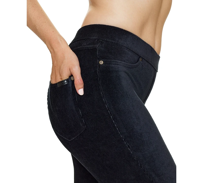 Hue Women's Straight Up Cool Classic Corduroy Leggings