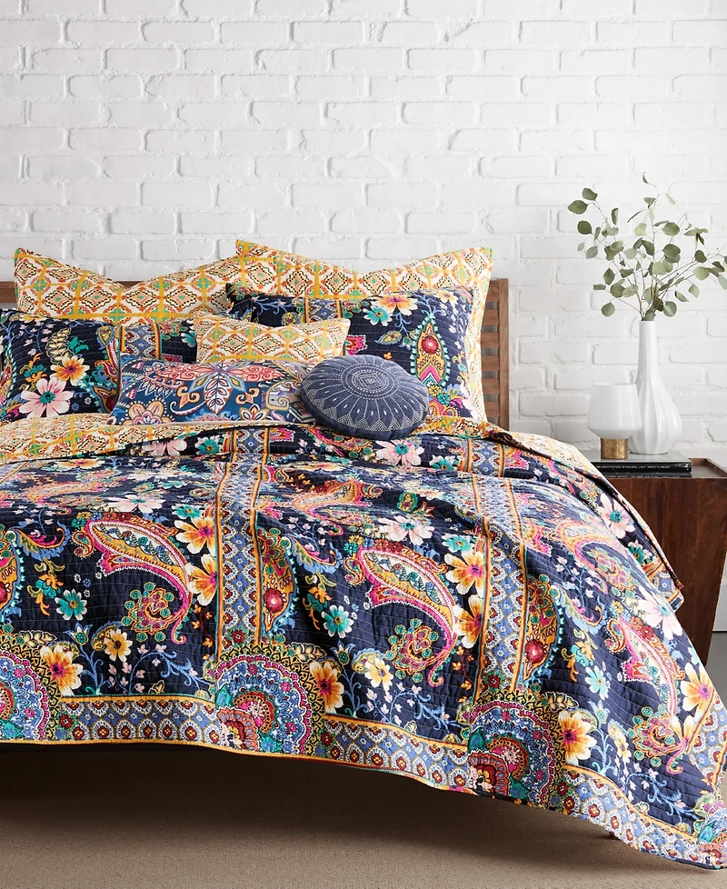 Levtex Bertelli Paisley Reversible -Pc. Quilt Set
