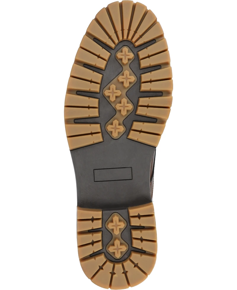 Vance Co. Men's Fegan Tru Comfort Foam Cap Toe Lace-Up Ankle Boots