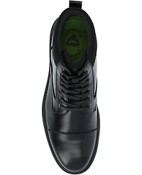 Vance Co. Men's Fegan Tru Comfort Foam Cap Toe Lace-Up Ankle Boots