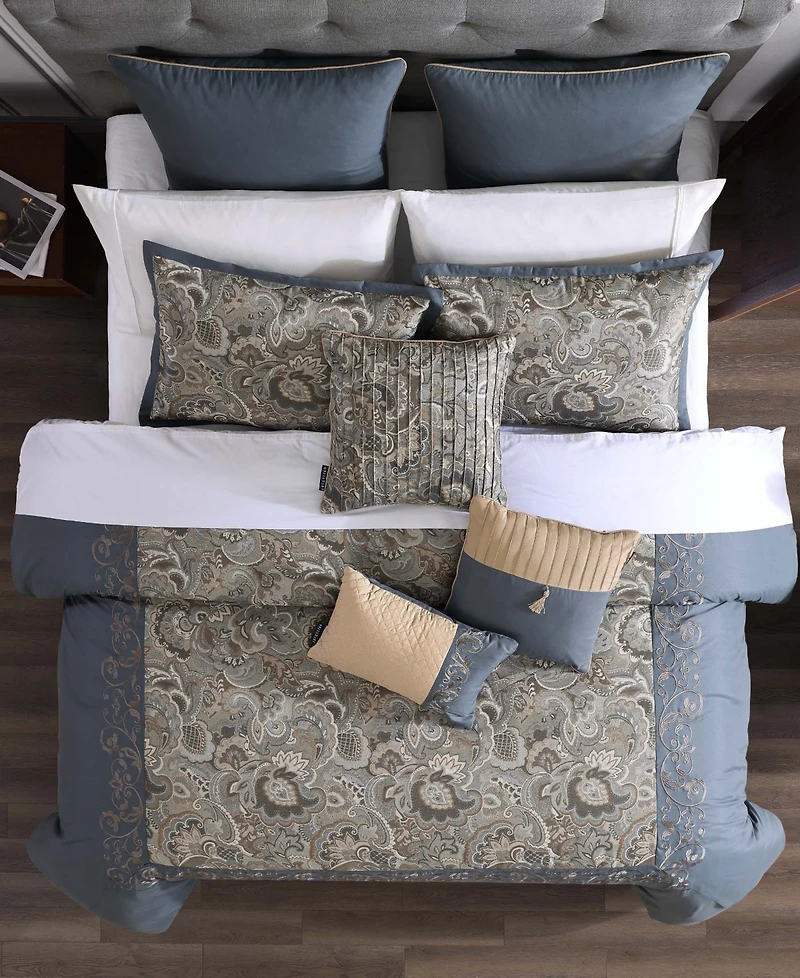 Riverbrook Home Coley 9 Piece Comforter Set, Queen