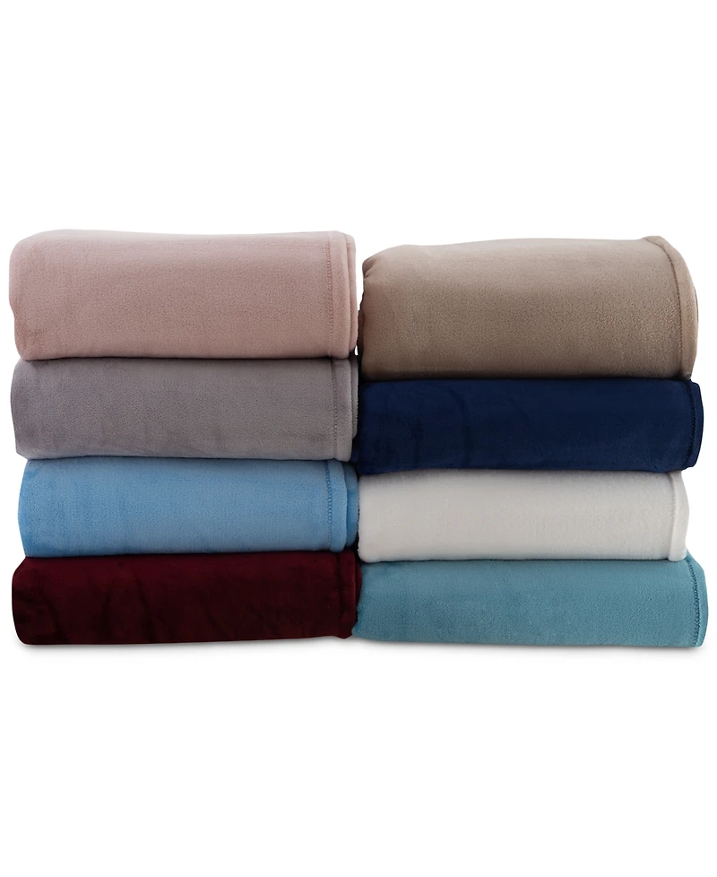 Berkshire Classic Velvety Plush Blanket, King, Exclusively at Macy's