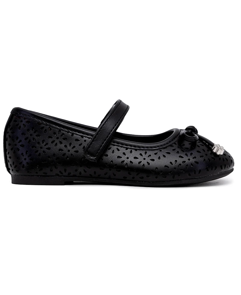 Sugar Toddler Girls Lil Drea Mary Jane Loop Closure Ballet Flats