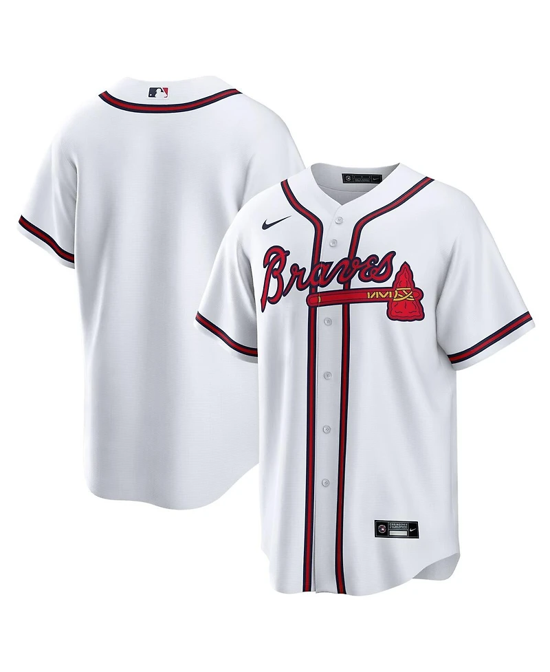 Nike Men's Atlanta Braves Official Blank Replica Jersey