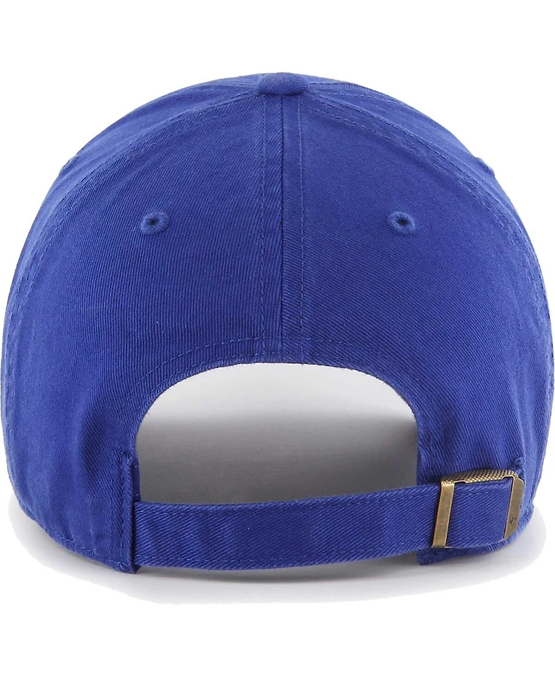 Women's '47 Brand Royal Buffalo Bills Confetti Icon Clean Up Adjustable Hat
