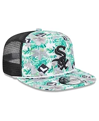Men's New Era Chicago White Sox Tropic Floral Golfer Snapback Hat