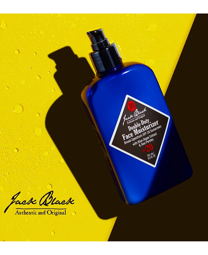 Jack Black Double-Duty Face Moisturizer Spf 20, 8.5 oz.