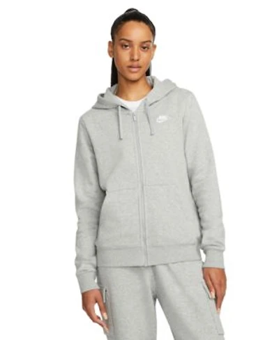 Womens Sportswear Club Fleece Full Zip Hoodie Xs 3x