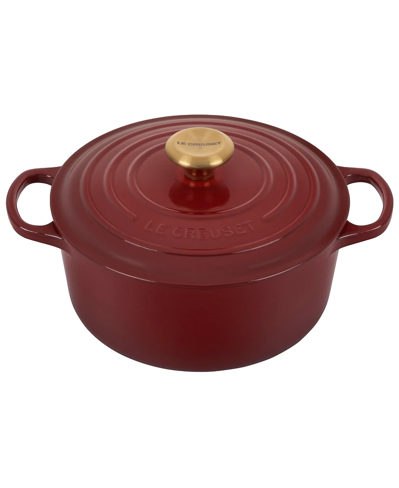 Le Creuset Signature Enameled Cast Iron 5.5 Qt. Round Dutch Oven