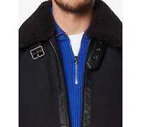 Marc New York Men's Hudson Melton Wool Aviator Jacket