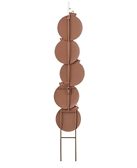Glitzhome 42" H Metal Joy Ornament Yard Stake or Wall Decor