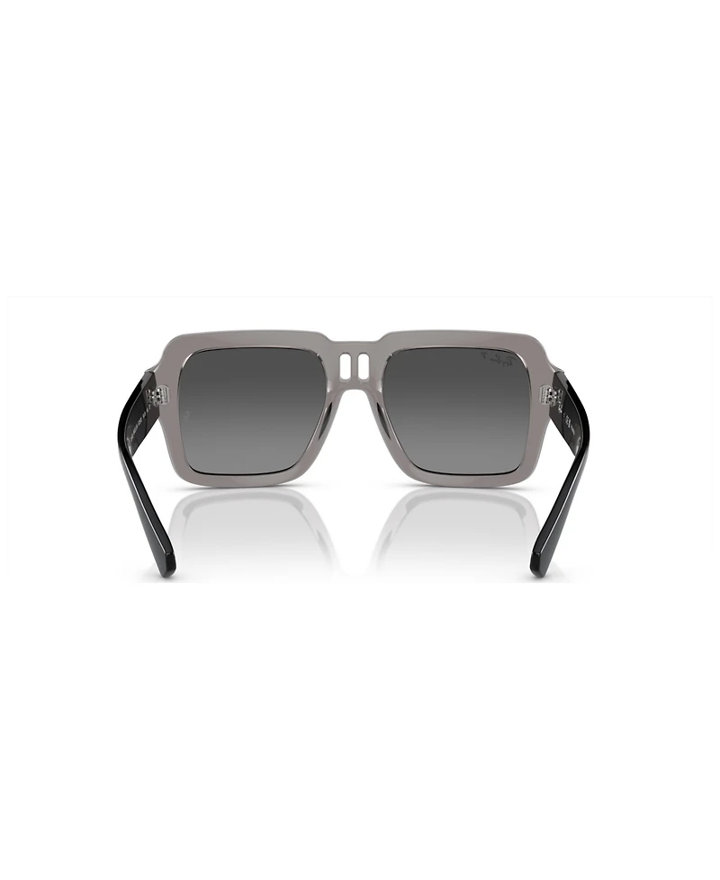 Ray-Ban Unisex Magellan Polarized Sunglasses, Mirror Gradient RB4408