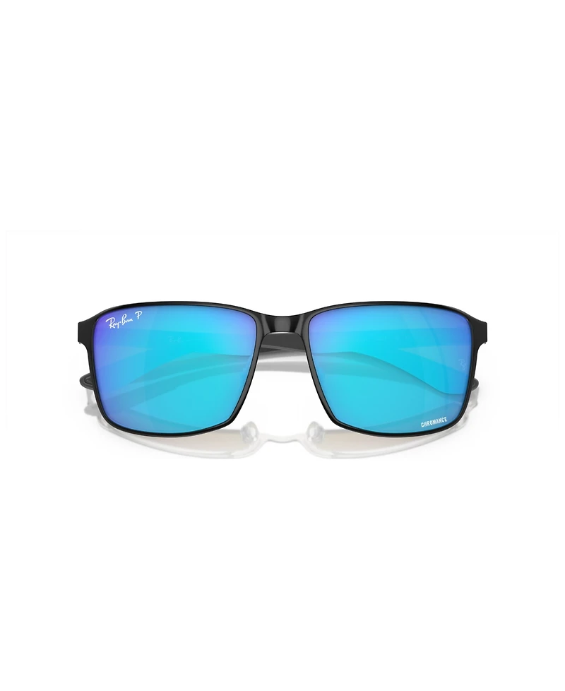 Ray-Ban Unisex Polarized Sunglasses, Mirror RB3721CH